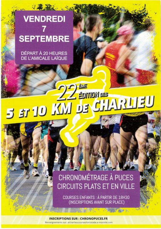 10 km charlieu 2018